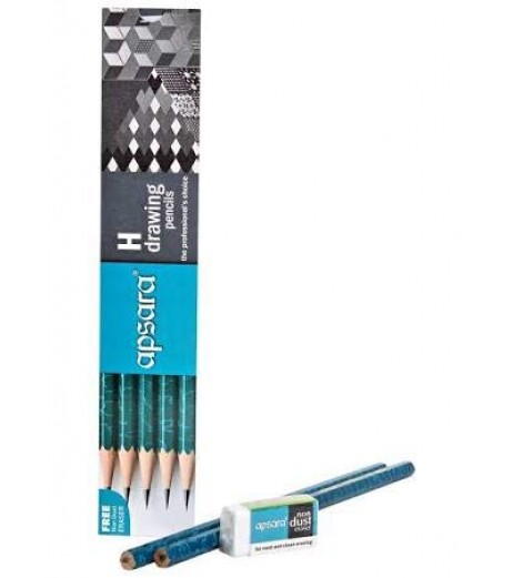 Pencil H  Set of 5  - SchoolChamp.net