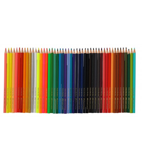 Faber-Castell 48 Triangular Colour Pencils Pencil - SchoolChamp.net