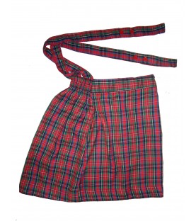 DAV Nerul School Uniform Half Pant / Shorts for Girls with Stripes