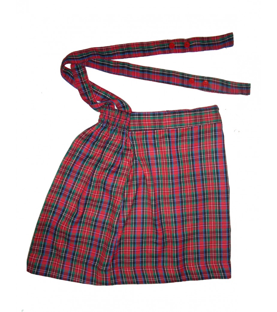 DAV School Uniform Skirt for Girls for Class 5 to Class 7 DAV Uniform