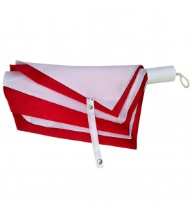 Five Star Red and White Umbrella for Men and Women