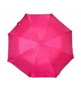 Polyester Pink Folding Umbrella