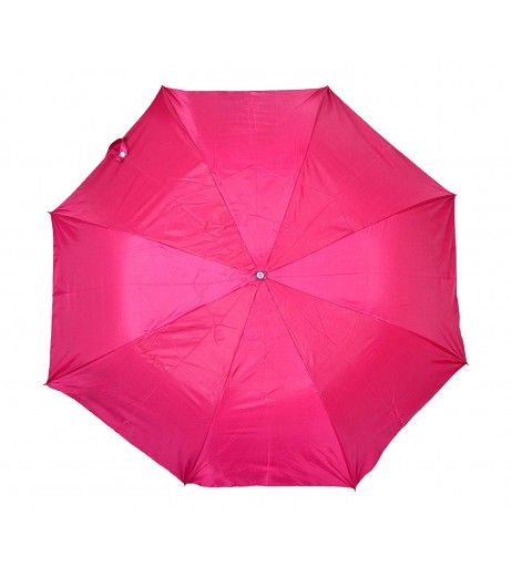 Polyester Pink Folding Umbrella