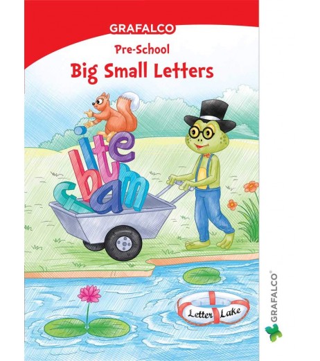 Grafelco PreSchool Big Small Letters book  - SchoolChamp.net