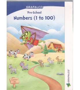 Grafelco PreSchool Number 1 to 100 Letters book