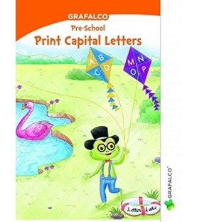 Grafelco PreSchool Print Capital Letters book