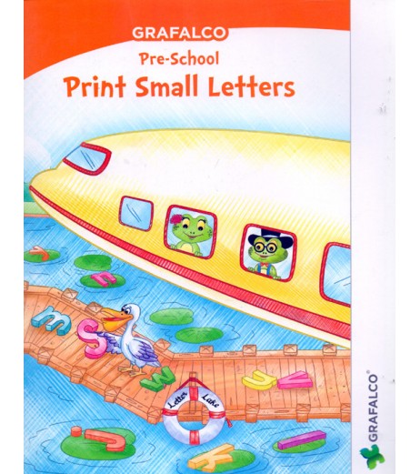 Grafelco PreSchool Print Small Letters book  - SchoolChamp.net