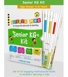 Little Mee Senior KG Kit | UKG Books | 4 to 6 Years Old