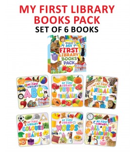 My First Library Books Set of 6 Books