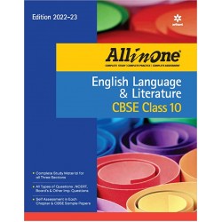 CBSE All in One English Language And Literature Class 10 |