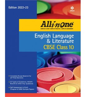 CBSE All in One English Language And Literature Class 10 | Latest Edition