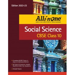 CBSE All in One  Social Science Class 10 | Latest Edition