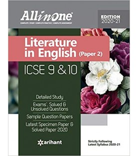 All in One ICSE English Language (Paper-II) Class 9 and 10 | Latest Edition