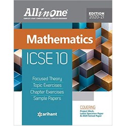 All In One ICSE Mathematics Class 10 | Latest Edition