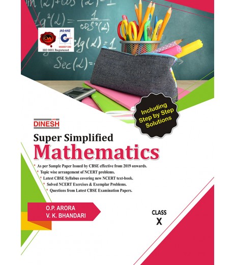 Dinesh Publications New Millennium Mathematics  Class 10 | Latest Edition CBSE Class 10 - SchoolChamp.net