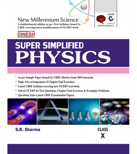 Dinesh Publications New Millennium Physics Class 10 | Latest Edition CBSE Class 10 - SchoolChamp.net