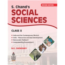 S Chand's Social Sciences for Class 10  By N.K. Chowdhry