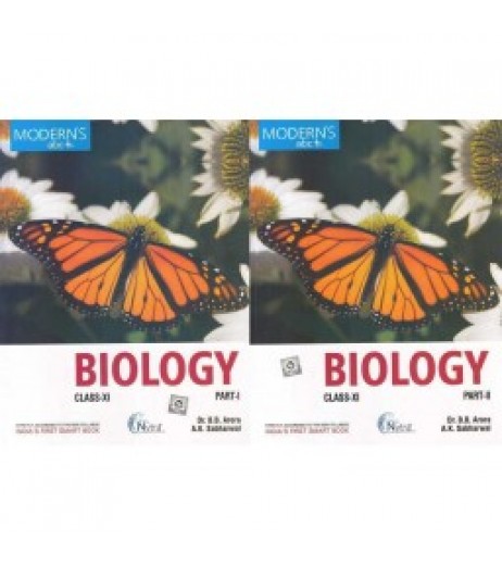 Biology Class 11 Part 1 and 2  by B. B. Arora, A. K. Sabharwal | Latest Edition CBSE Class 11 - SchoolChamp.net