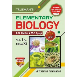 Trueman's Elementary Biology class 11 Vol-1 | Latest Edition