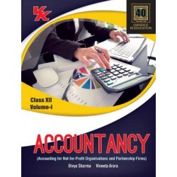 VK Accountancy Vol 1 for CBSE Class 12 by Divya Sharma and Vineeta Arora  | Latest Edition