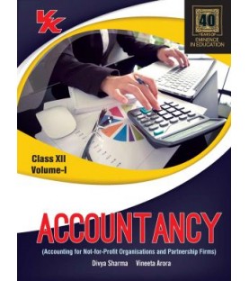VK Accountancy Vol 1 for CBSE Class 12 by Divya Sharma and Vineeta Arora  | Latest Edition