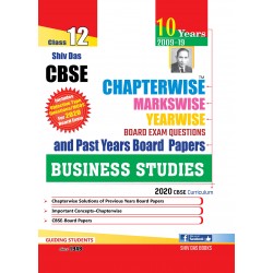 Shiv Das CBSE Chapter Wise, Marks Wise & Year Wise Board Exam Questions Bank Class 12 Business Studies | Latest Edition