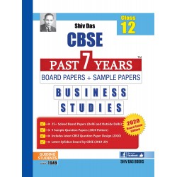 Shiv Das CBSE Past 7 Years Solved Board Papers + Sample