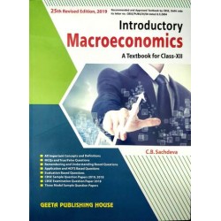 Introductory Macroeconomics for CBSE Class 12 by C B Sachdeva | Latest Edition