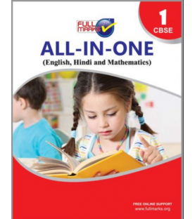 Full Marks All in One  English, Hindi, Mathematics CBSE 1 | Latest Edition