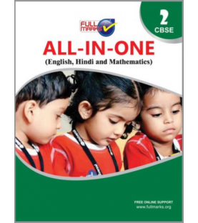 Full Marks All in One (English, Hindi, Mathematics, EVS) for Class 2 | Latest Edition 