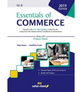 Essentials Of Commerce ISC 11 With Project Work by Vijay Kapur