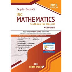 Gupta Bansal's ISC Mathematics : A Textbook For Class 11 Vol-2by V. K. Gupta, A. K. Bansal