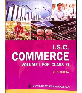 ISC Commerce Class 11 By O P Gupta