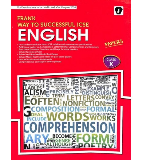 Frank Way To Successful ICSE English Test Papers Class 10 By M. Lawrence ICSE Class 10 - SchoolChamp.net