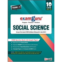 Examguru Social Science Question Bank with Sample Papers