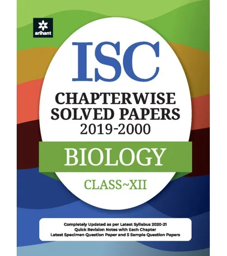 ISC Chapter Wise Solved Papers Biology Class 12 | Latest Edition Oswaal ISC Class 12 - SchoolChamp.net