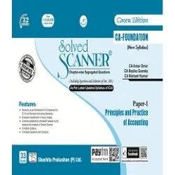 Solved Scanner CA Foundation New Syllabus Paper-1 Principles and Practice of Accounting