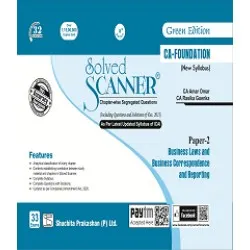 Solved Scanner CA Foundation New Syllabus Paper-2 Business Laws and Business Correspondence and Reporting