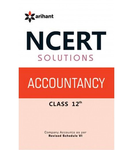 Arihant NCERT Solutions Accountancy for Class 12