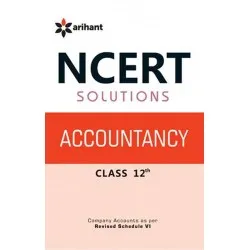 Arihant NCERT Solutions Accountancy for Class 12