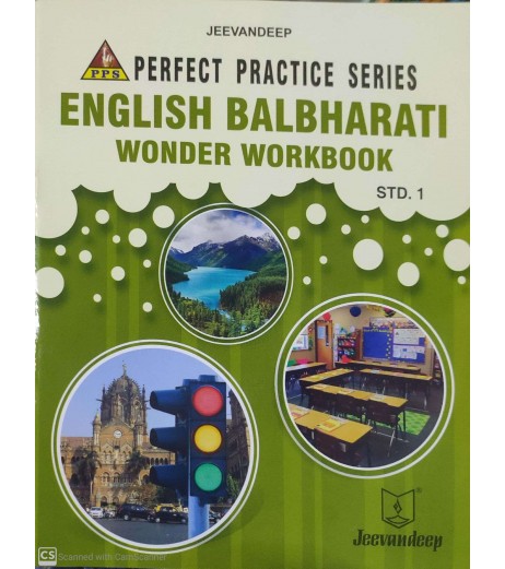 Jeevandeep English Balbharti Workbook std 1 Maharashtra State Board MH State Board Class 1 - SchoolChamp.net