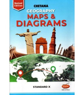 Chetana Geography Map and Diagram Std 10