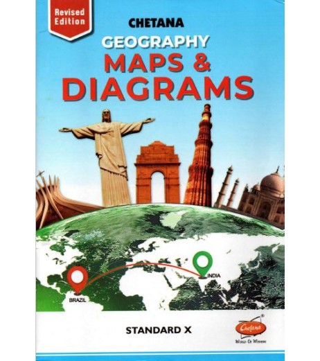 Chetana Geography Map and Diagram Std 10 MH State Board Class 10 - SchoolChamp.net