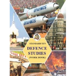 Defence  Studies Workbook Std 10 Maharashtra State Board