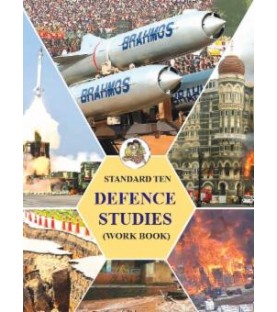 Defence  Studies Workbook Std 10 Maharashtra State Board