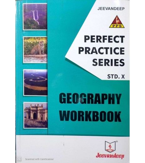 Jeevandeep PPS Geography Workbook Std 10 | Perfect Practice Series
