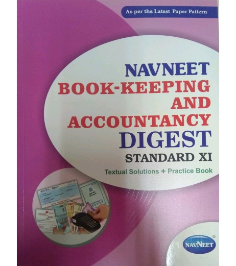 Navneet Bookkeeping  and Accountancy  Digest Class 11 | Latest Edition Commerce - SchoolChamp.net