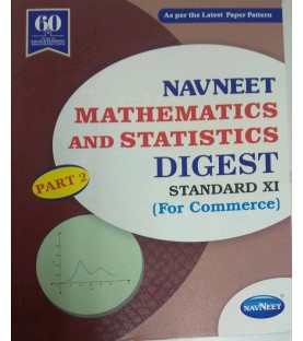 Navneet Mathematics and Statistics part-2 (Commerce) Digest Class 11
