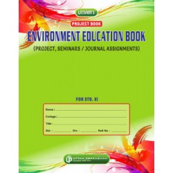 Uttam Environment Education Project Book for Std 11