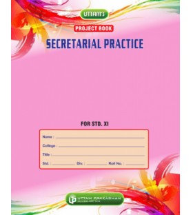 Uttam Secretarial Practices Project Book for Std 11